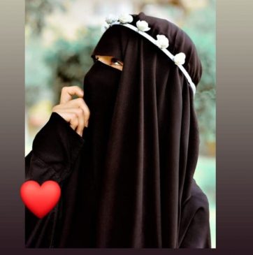 ইসলামিক বোরকা পরা প্রোফাইল পিক